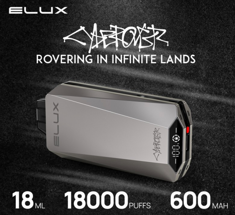 Review Elux CYBEROVER 18K Puffs. Specifications. Shop Now