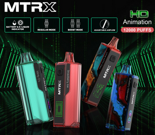 Review MTRX 12000 puffs. Specifications, where to buy?