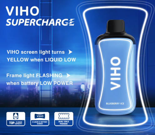 Review VIHO Supercharge 20K puffs. Specifications. Where to buy?
