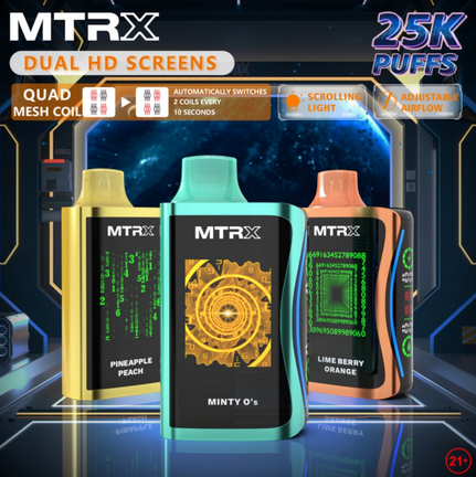 Review MTRX MX25000 & 25000 puffs. Specifications. Time to buy!