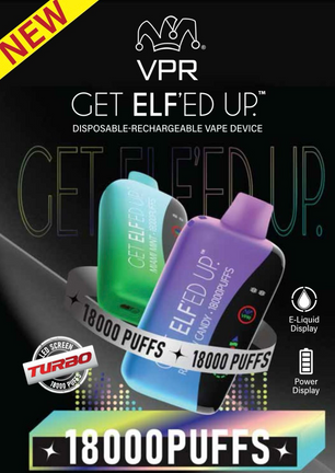 Review Get Elf'ed Up VPR 18000 Puffs. Specs, where to buy?