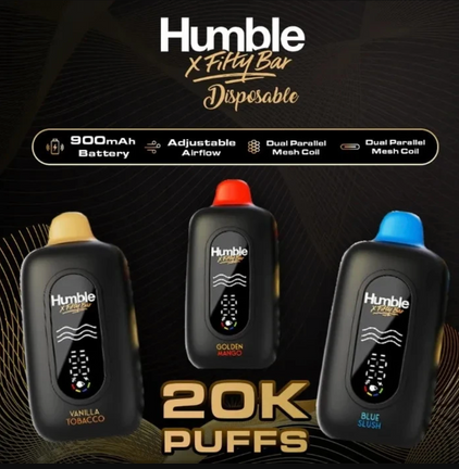 Humble x Fifty Bar 20K Review: Why This Disposable Vape Feels Different