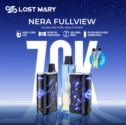 Lost Mary NERA Fullview 70K Review: One of the Smartest Pod Vape Systems Right Now