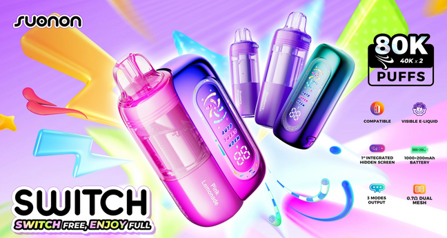 SUONON Switch Review: A Smarter Replaceable Pod Vape System
