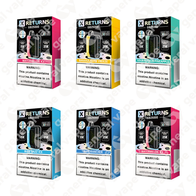 X Returns GB25000 Disposable Vape