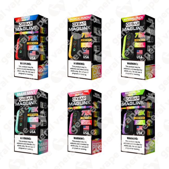 OXBAR Maglink 75000 Puffs Kit & Pod Vape