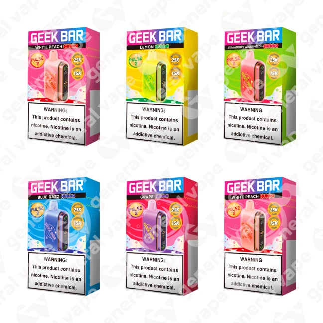 Geek Bar Pulse 2 Hubba Edition 25K Puffs Vape