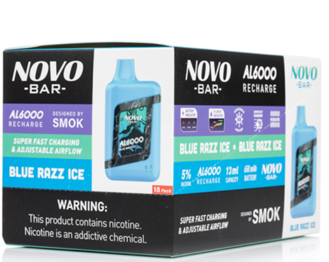 SMOK Novo Bar AL6000 Disposable 10 Pack