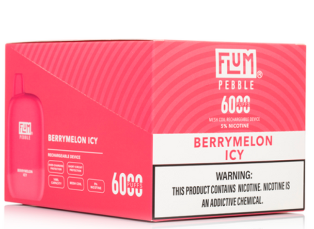 Flum Pebble 6000 Disposables 10 Pack