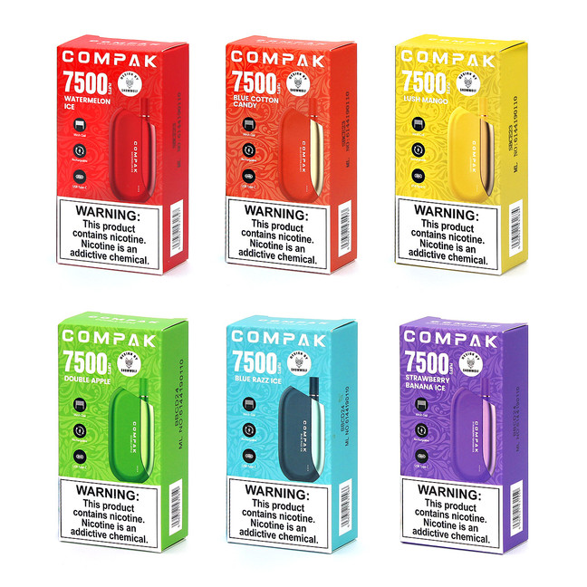 Compak 7500 Disposable Vape