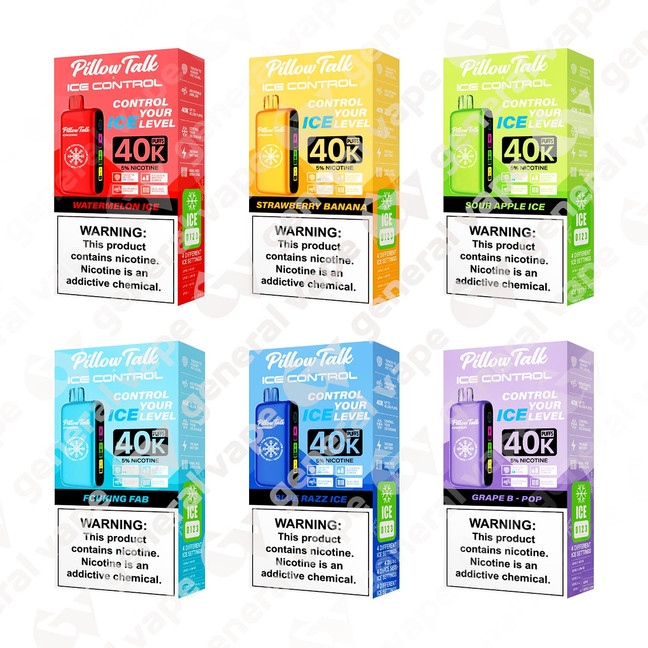Pillow Talk Ice Control vape