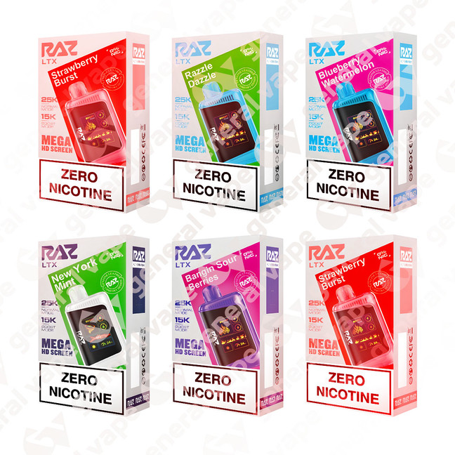 Raz LTX Nicotine Free