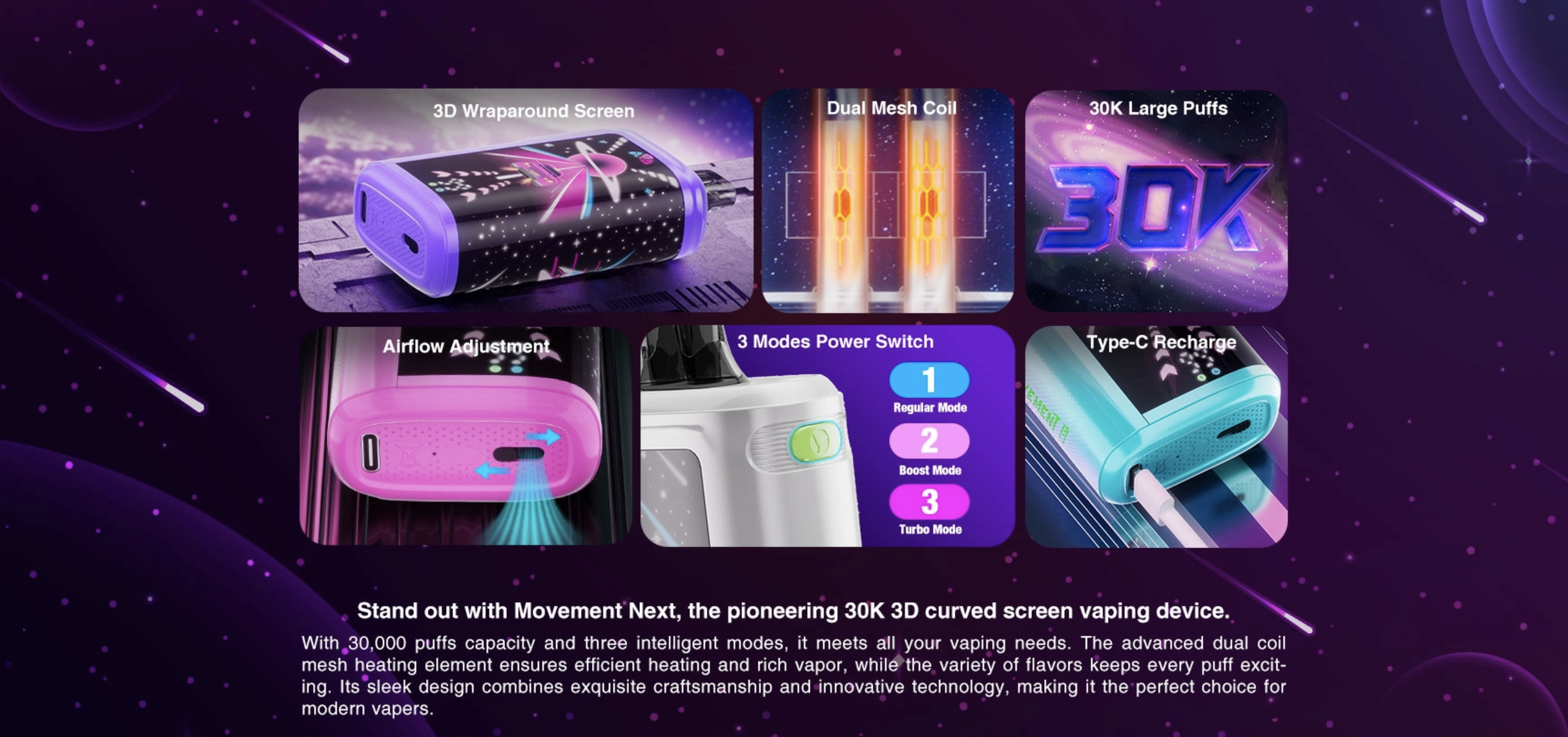 Movement NEXT Vape 30K Puffs