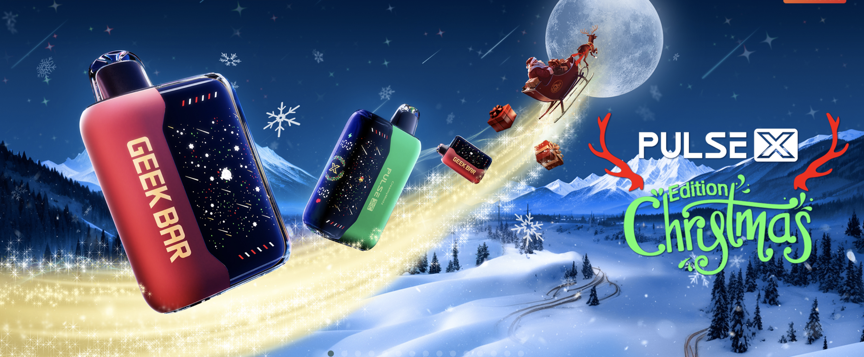 Geek Bar Pulse X Christmas Edition