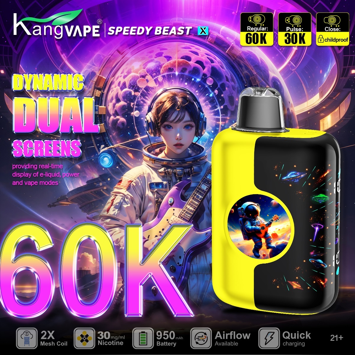 Kangvape Speedy Beast X 60K