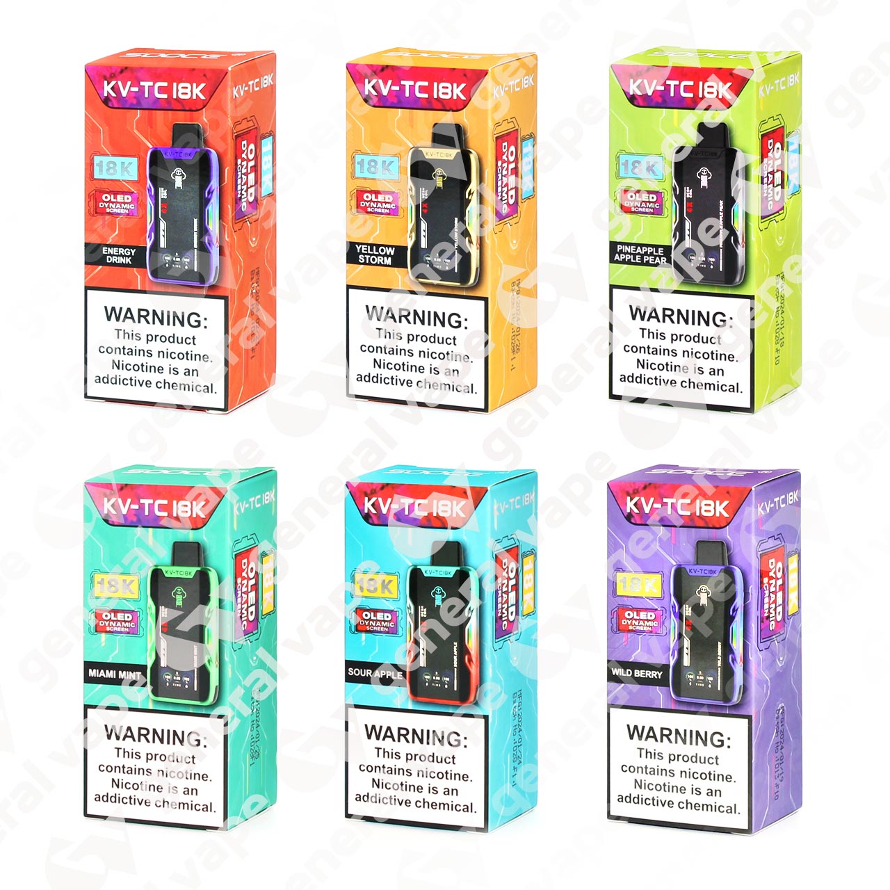 Sooce KV-TC18K Disposable Vape | Kangvape Sooce KV-TC18K