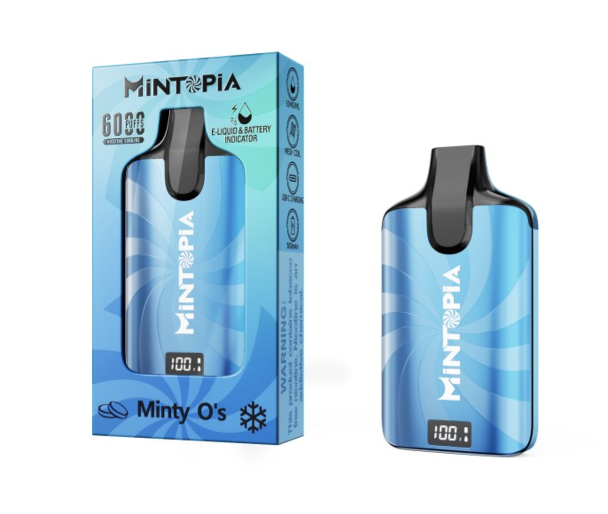 Mintopia Turbo 9000 Disposable Vape 12ml For Sale Review MiNTOPiA Turbo  9000 Puffs Vape. Specifications