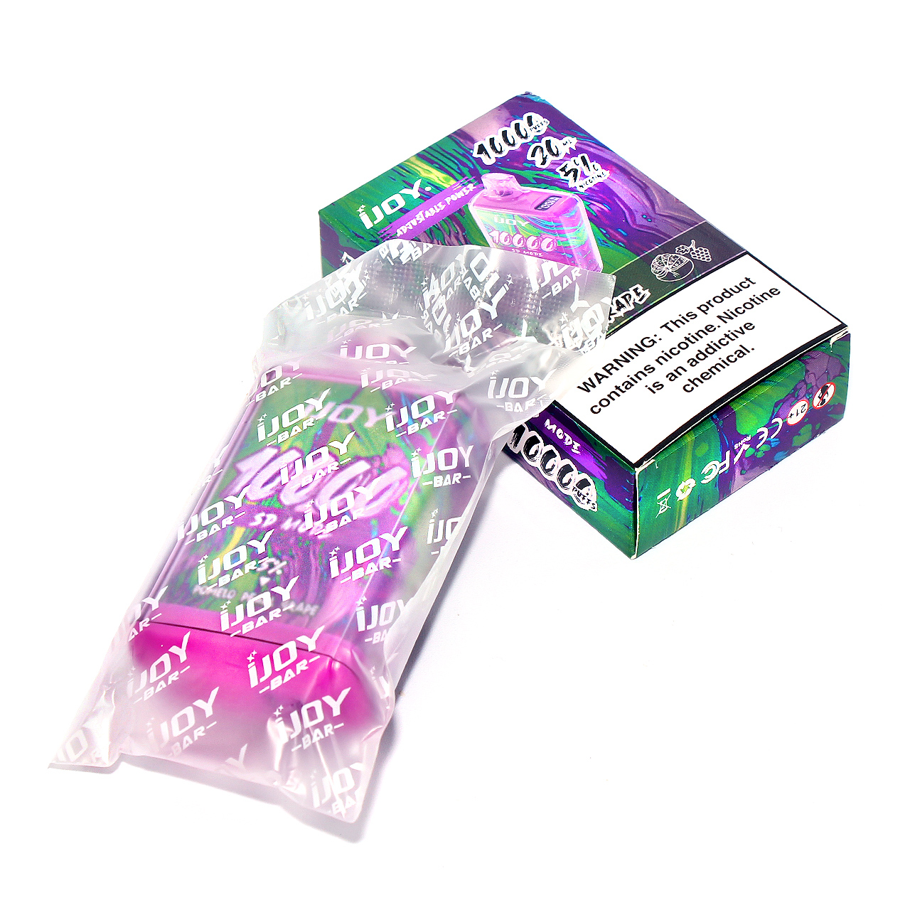 Cotton Candy Disposable Vape (2400 Puffs) by Flex Vape – EJ Store