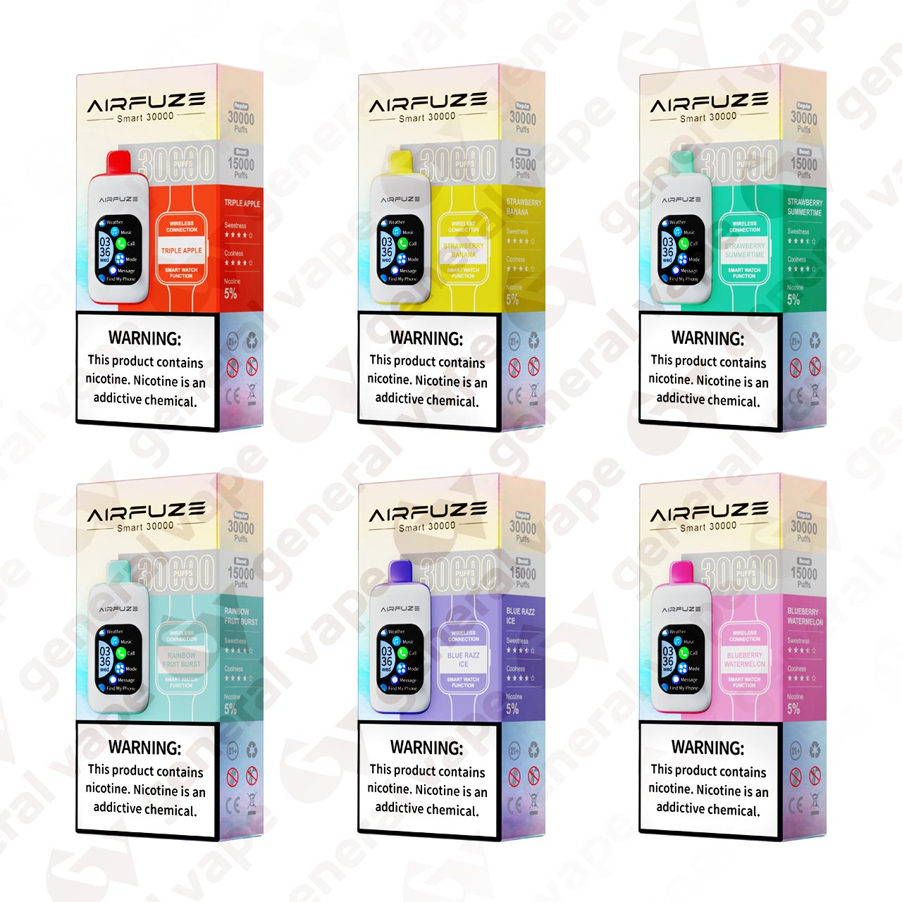 Airfuze Smart 30000 Puff Disposable Vape - 19ml Pen JNR 30000 Puffs Kraaft  Mate Marsalsalale Gewier China Fabrikant Near Me