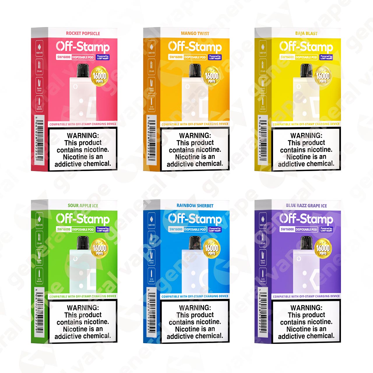 OFF-Stamp SW16000 Disposable Vape OFF Stamp 16K Puffs Disposable POD