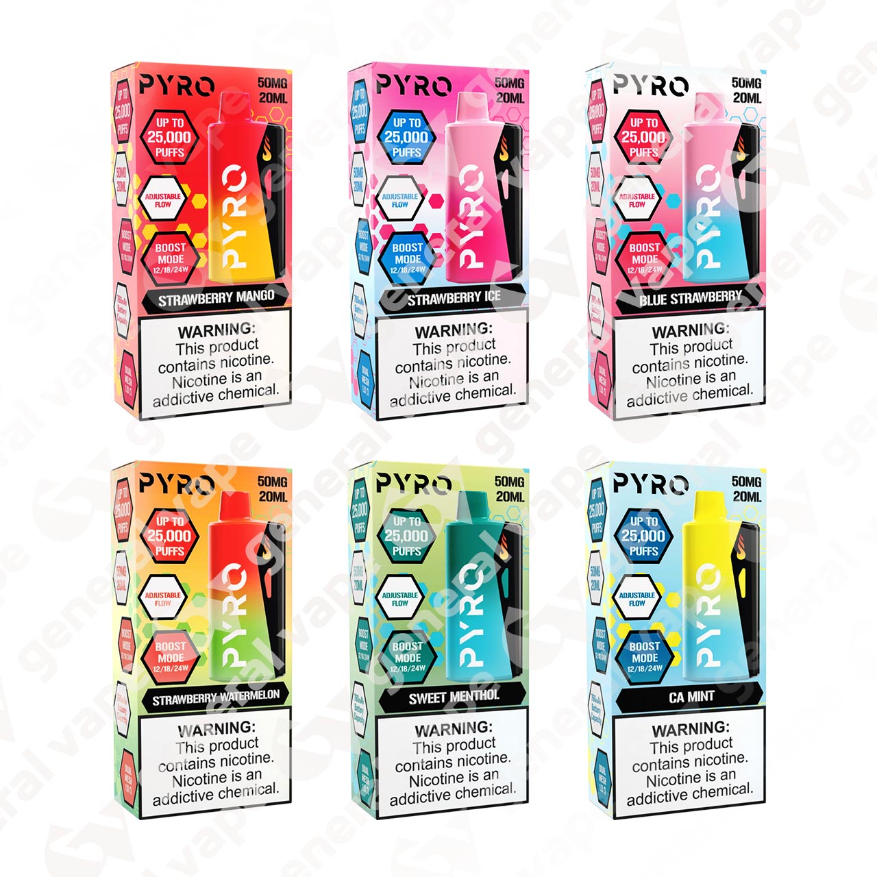 pyro disposable vape PYRO Boost Vape 25000 Disposable