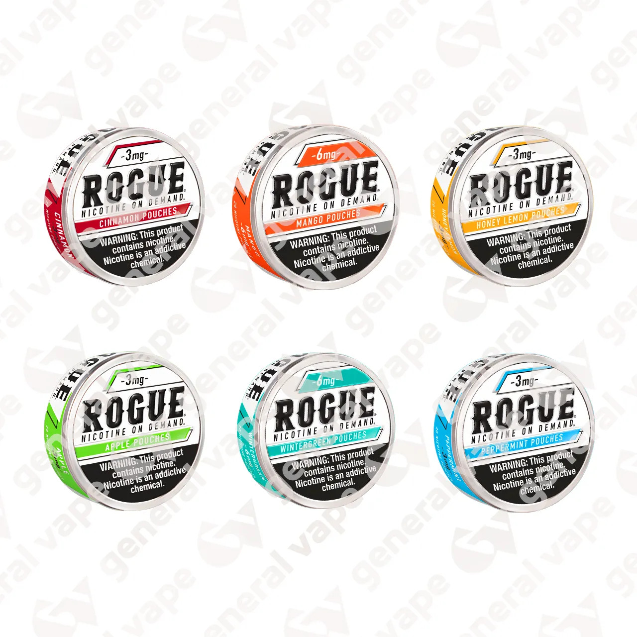 Rogue Nicotine Pouches 20ct | Numer #1 Nicotine Pouches USA