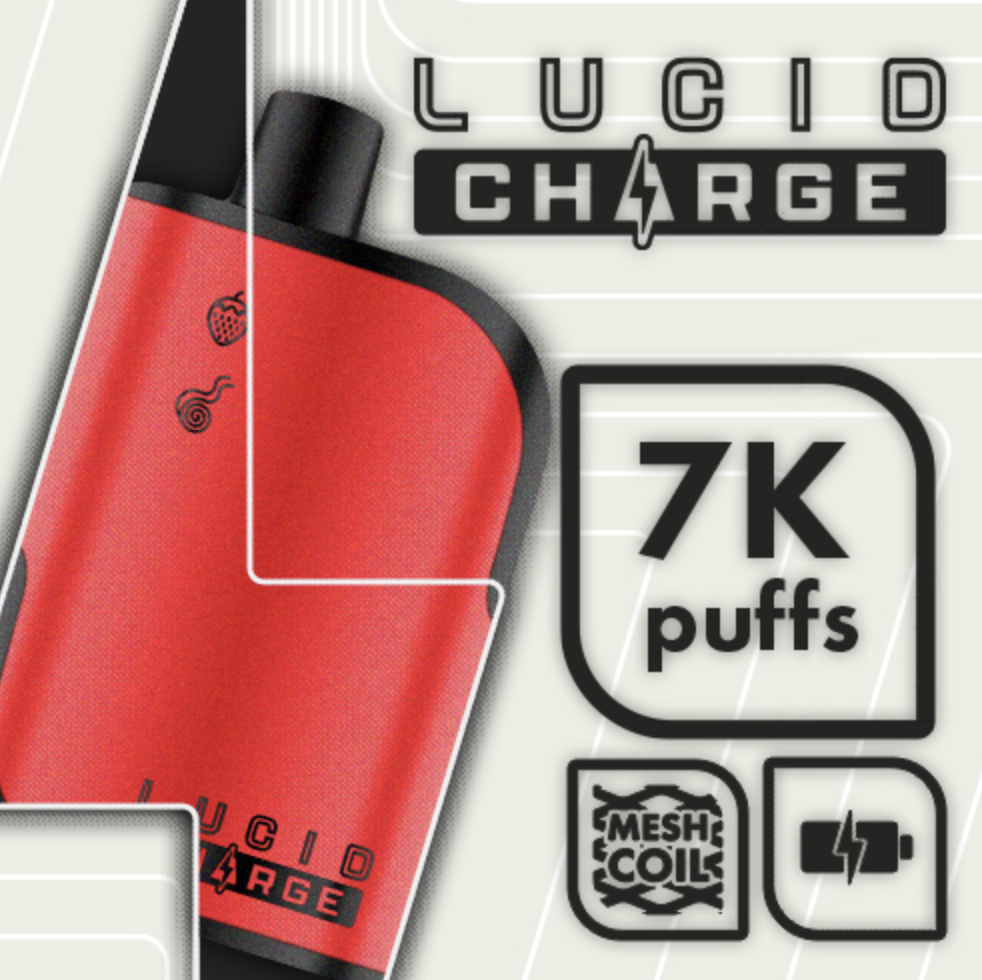 Lucid Charge 7000 puffs Disposable Vape | Where to buy?