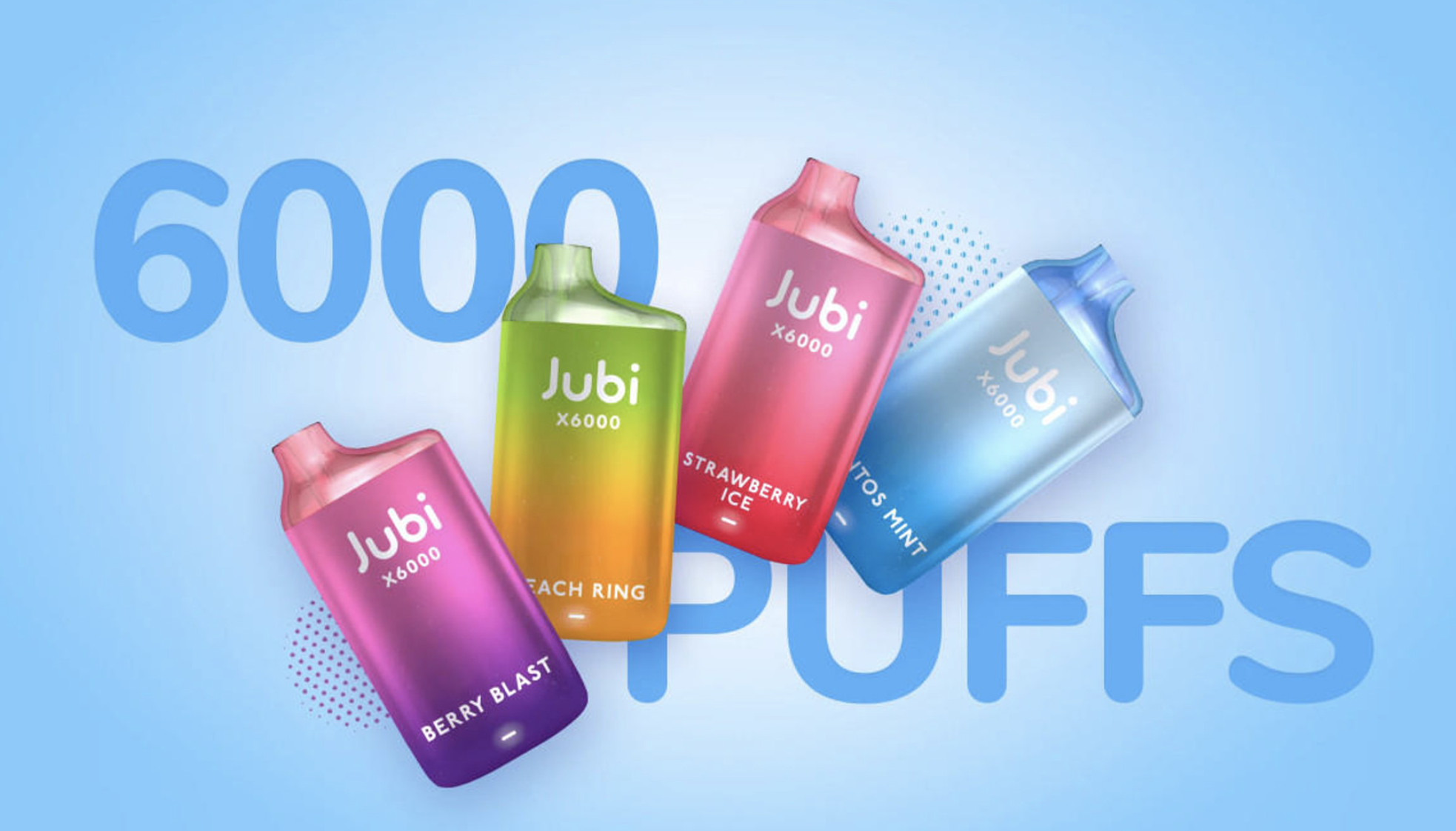 Review Jubi X6000 & 6000 Puffs Vape Disposable | Online