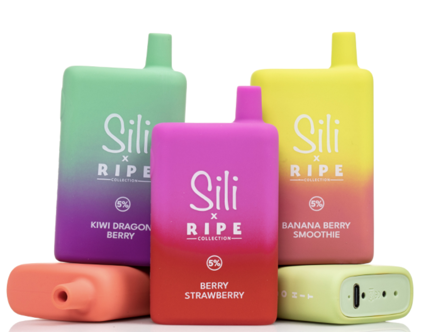 Review Sili x Ripe 6000 Puffs Disposable Vape, Flavors