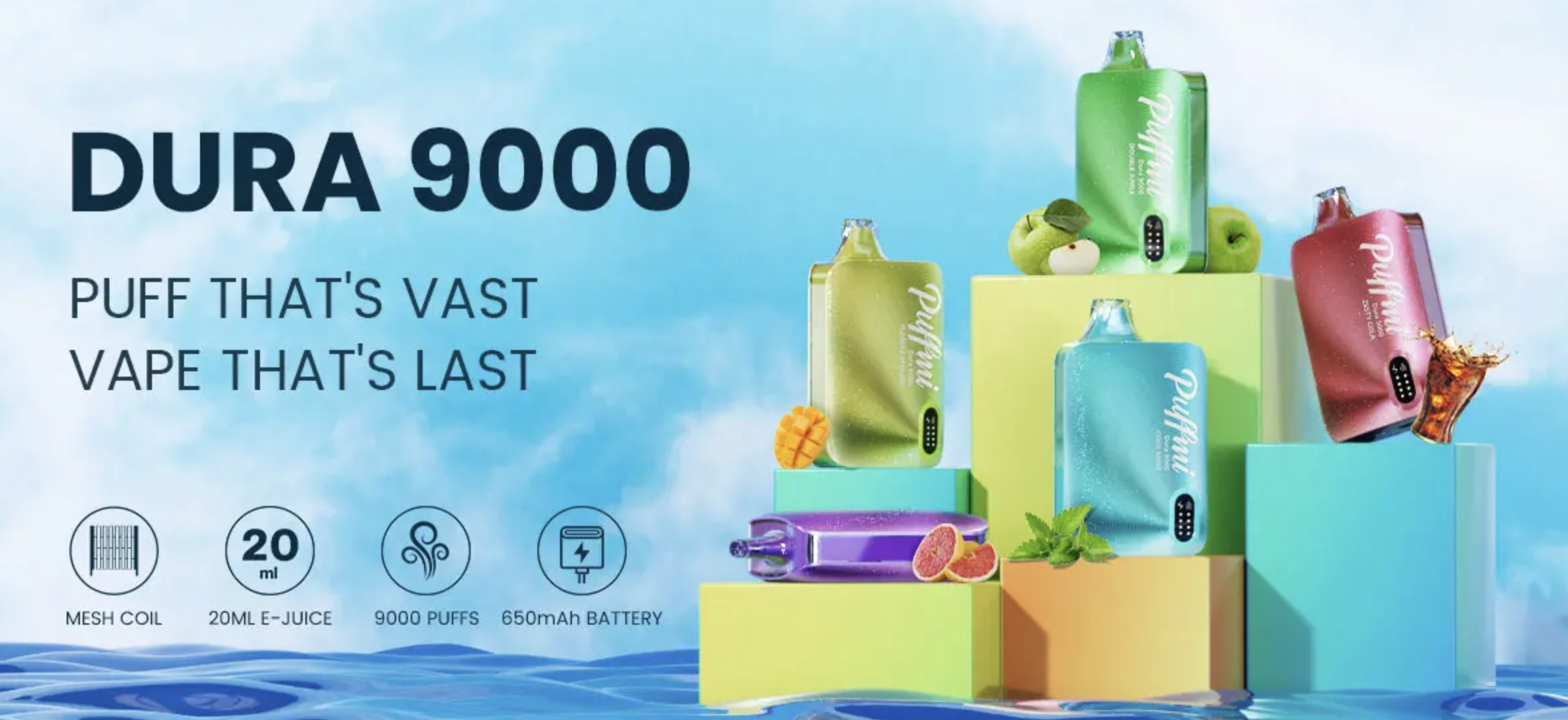 Review Puffmi Dura 9000 puffs. Specs, Flavors, price & more Review Puffmi Dura 9000 puffs. Specs, Flavors, price & more