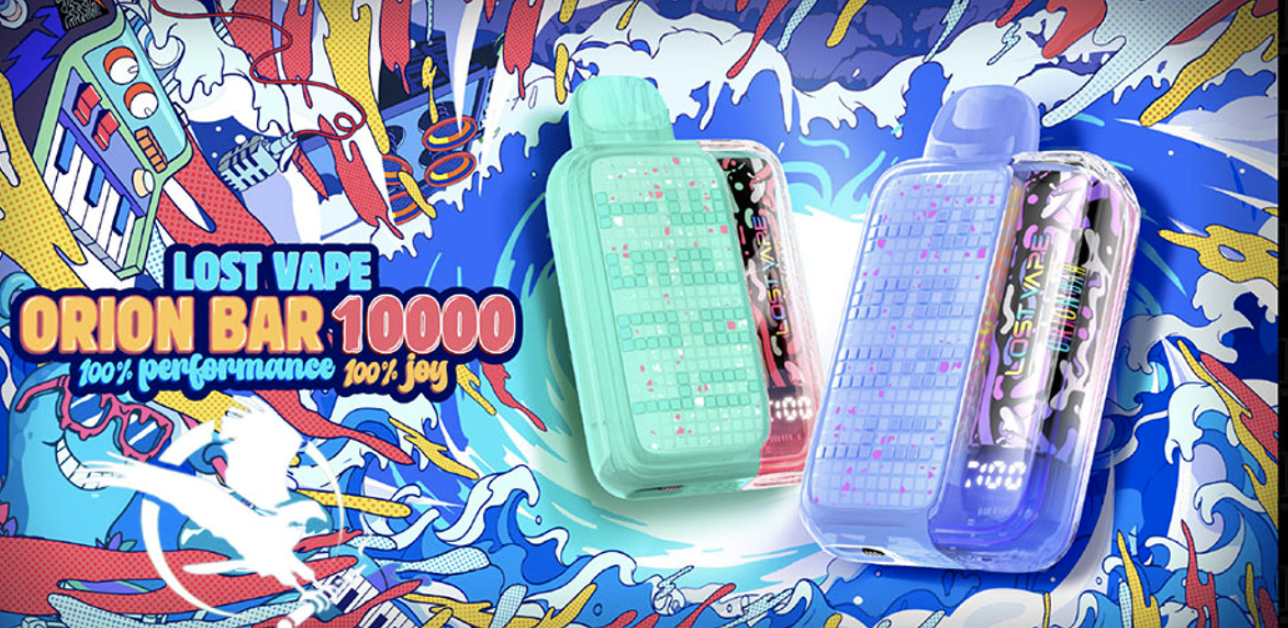 Review Lost Vape Orion Bar 10000 puffs. Specs and More.