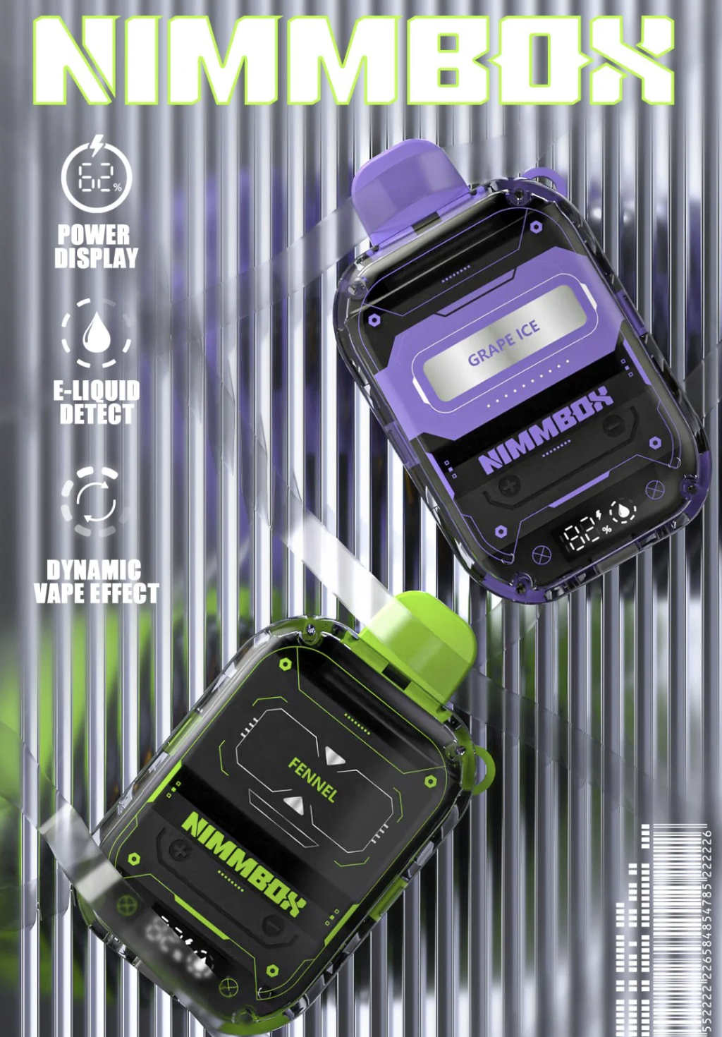 Review Vapengin Nimmbox 10000 Puffs. Specifications