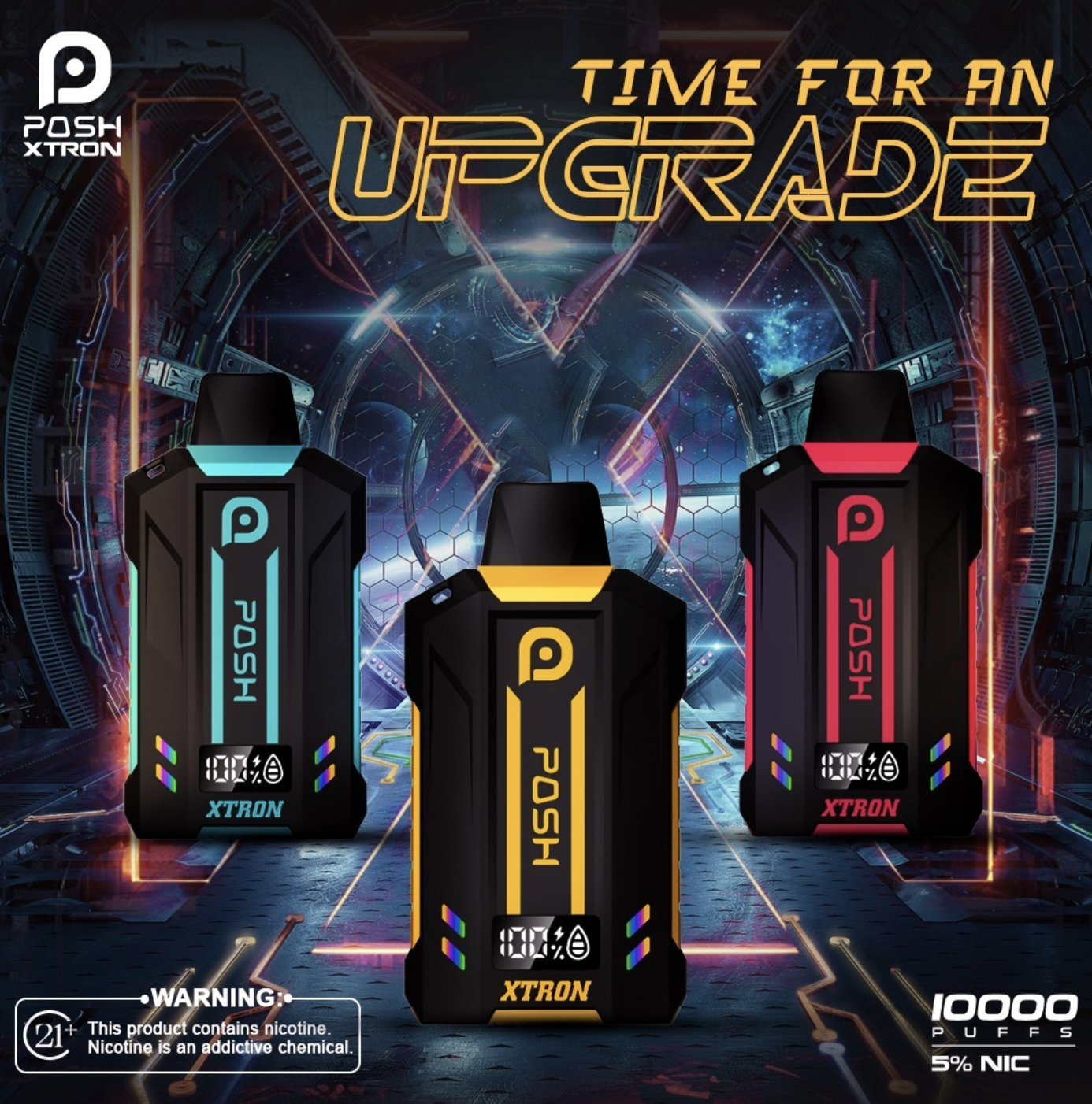 Review Posh Xtron 10000 puffs. Specifications. Where to buy?