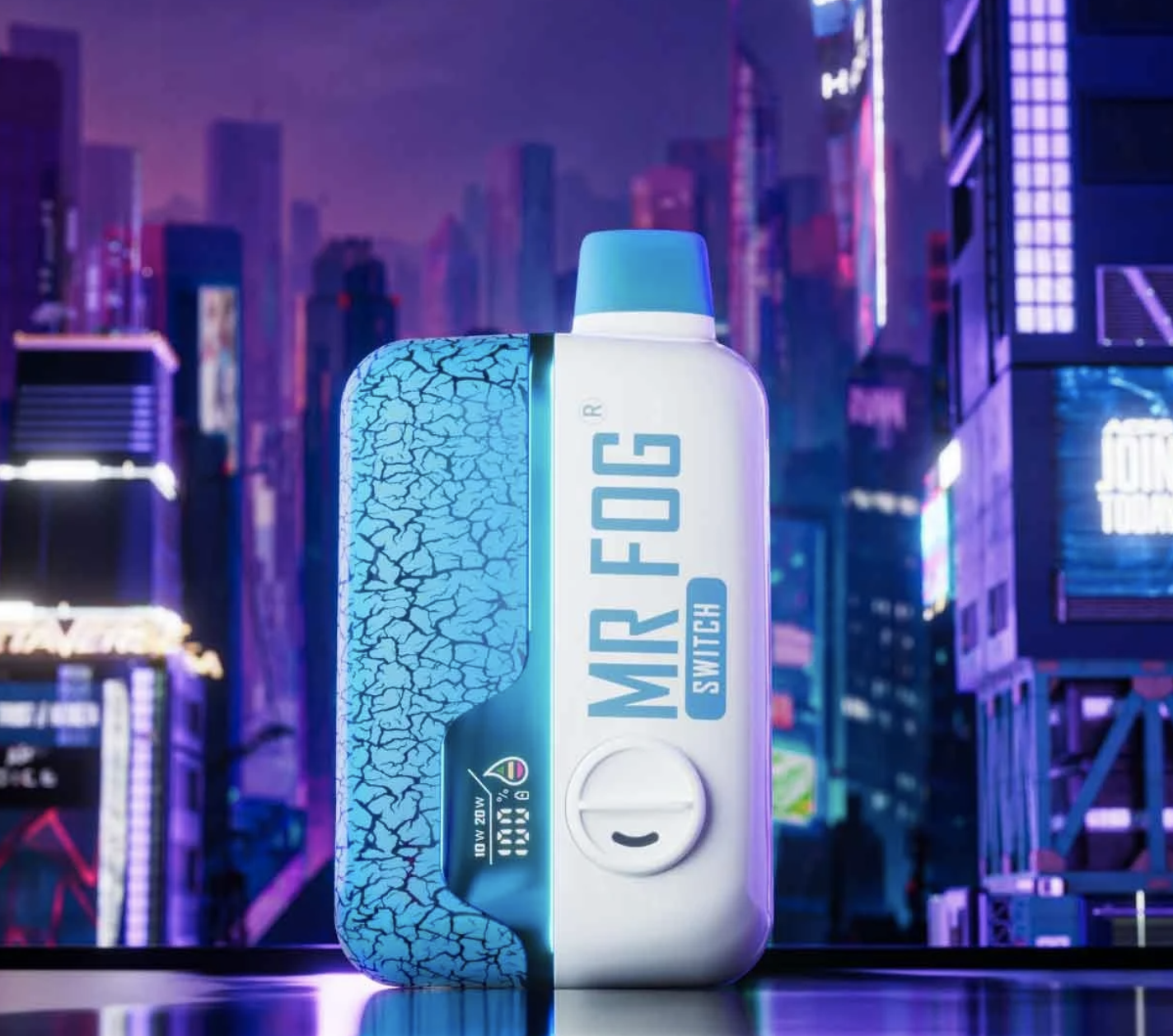 Review Mr Fog Switch SW15000 Flavor Blue Raspberry Magic Cotton Ice