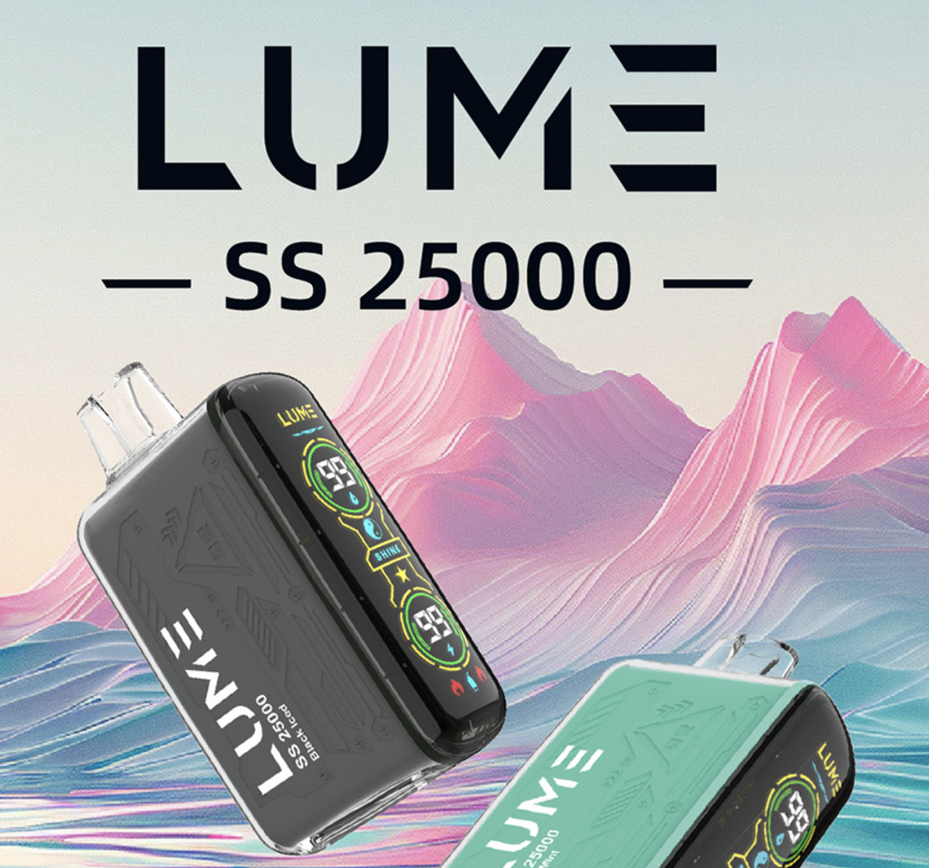 Review Lume SS25000 18ML Vape With Dual/Single Coil. Specs