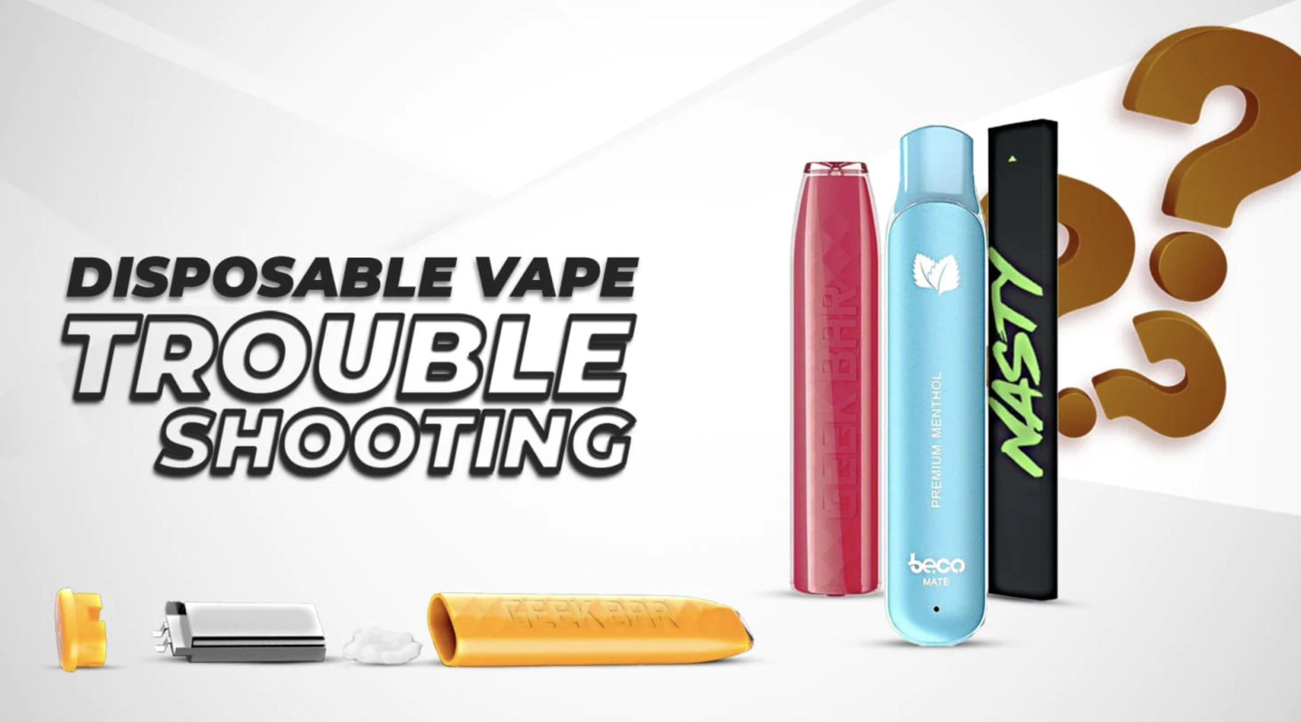Disposable Vape Maintenance Cleaning and Troubleshooting Tips