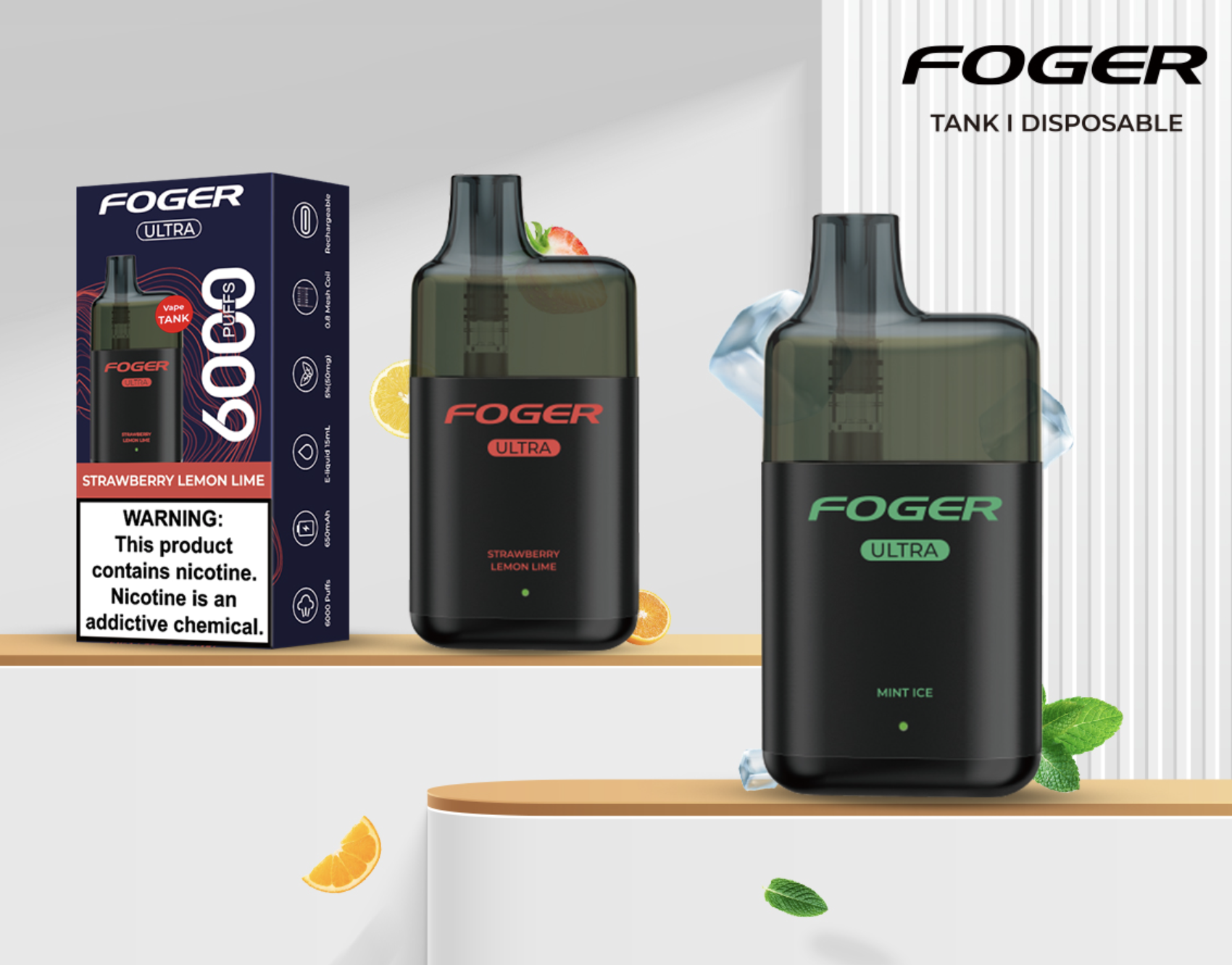 Review Foger Ultra 6000 Puffs Disposable Vape Specs General Vape