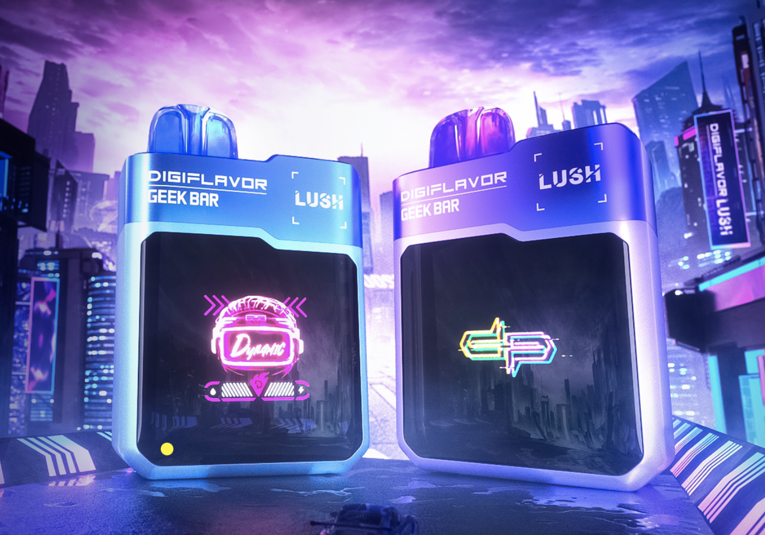 Review Digiflavor & Geek Bar Lush 20000 puffs. Specs and where to buy