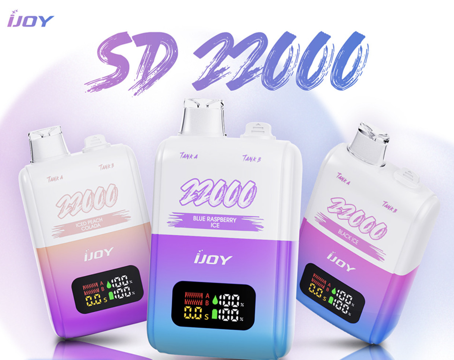 Review Ijoy SD22000 & 22K Puffs 15ML + 15ML Smart Screen