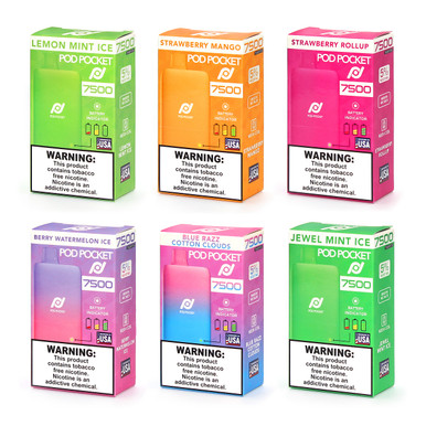 pod pocket american tobacco Pod Pocket 7500 Disposable Vape
