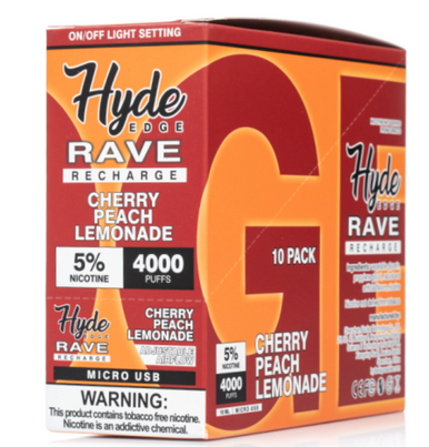 Hyde Edge Rave 4000 Disposable 10 Pack