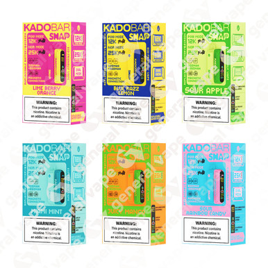 kado bar vape snap Kado Bar Snap 25K Disposable – Rechargeable Vape Device