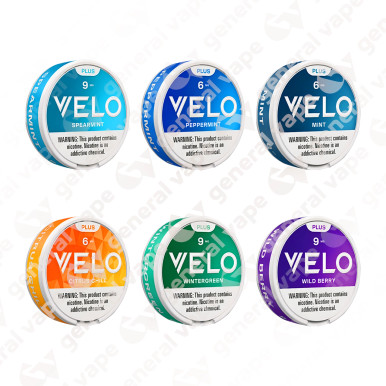 Buy VELO Plus Tobacco-Free Nicotine Pouches in Mint & Citrus