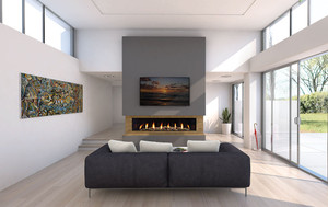 Regency City Series New York View 72 (CV72E) Extra-Large Linear Gas Fireplace
