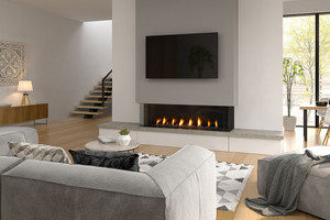 Regency City Series San Francisco Bay 60 (CB60E) Three-Sided Gas Fireplace