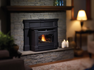 Regency Hampton GCI60 Cast Iron Pellet Fireplace Insert
