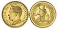 1070711 STRAITS SETTLEMENTS. Edward VIII. "1936" Brass Medallic Crown or Fantasy. PCGS PR67.  Richard Lobel Issue. Edge: Plain. EDWARD · VIII · KING · & · EMPEROR. Bust left / Britannia standing with trident and shield; sailing ship lower left; da...