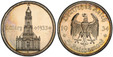1082144 GERMANY, THIRD REICH. 1934-A AR 5 Reichsmark. PCGS PR63.  Berlin. Edge: GEMEINNUTZ GEHT VOR EIGENNUTZ 
(Common Good Takes Priority Over Self-Interest). Eagle divides date, denomination below / Potsdam Garrison Church divides date. KM 82; J...
