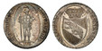 1081241 SWISS CANTONS. Bern. 1798 AR Thaler. NGC MS67.  BERNENSIS RESPUBLICA. Crowned, spade arms of Bern within oval frame / DOMINUS PROVIDEBIT. Standing Swiss with long sword, date below within oval frame. KM 165; D./T. 508; Dav.-1760A.

Please ...
