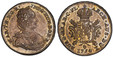 1084323 AUSTRIAN NETHERLANDS. Maria Theresa. (Holy Roman Empress, 1740-1780) . 1754-(hand) R AR 1/2 Ducaton. PCGS MS62.  Antwerp. MAR: TH: D: G: R: IMP: G: HUN: BOH: R:. Bust left with décolletage. KM 7.

Please use this link to verify the PCGS ce...